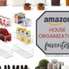 House Organization | Amazon Home | Organization Essentials | Amazon House Essentials | Organization Products | Organize Your House | Amazon Bestsellers | Amazon House Organization Bestsellers | Get your house organized and in tip-top shape with these Amazon House Organization essentials! Find them all at SixCleverSisters.com