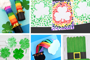 St. Patrick's Day Craft for Kids | St. Patrick's Day Craft for Toddlers | St. Patrick's Day Art Projects for Preschool | Rainbow Craft for Kids | Rainbow Craft Ideas | St. Patricks Day Crafts | Leprechaun Craft Ideas | You're lucky to have stumbled upon these St. Patrick's Day crafts for kids! Find lots of kids activities and crafts and ideas here from leprechauns to rainbow crafts to shamrock crafts to pots of gold! You can find it all here! #preschool #crafts #kidsactivities #shamrock #leprechaun #rainbow #lucky #irish #stpatricksday #craftsforkids #ideas