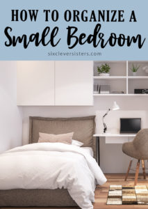 Bedroom Organization Ideas | How to Organize a Small Bedroom | Small Bedroom Organization