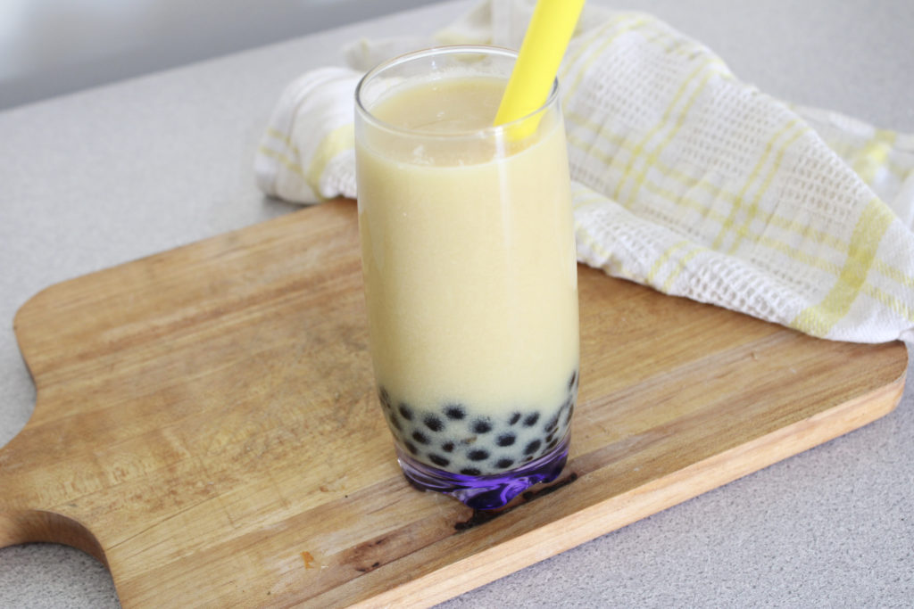 how to make mango milk tea