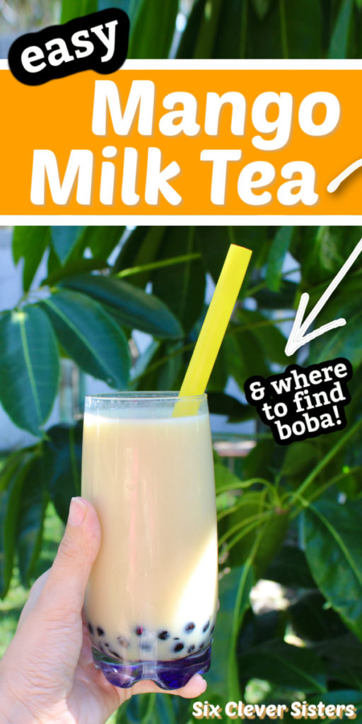 how to make mango milk tea