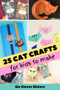 Cat Crafts | Cat Crafts for Kids | Cat Crafts for Preschoolers | Easy Cat Crafts | Cat Art Crafts | Cat Crafts for Toddlers | Cat Crafts for Kids Easy | Have kiddos who love kittens and cats? These cat crafts for kids will let them make something they love. They're great to use when learning the letter "C" too. #cat #craft #kids #craftsforkids #kidsactivities #activity