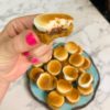 Mini S'mores Pie | Indoor S'mores | Camping | Camp Food | Party Food | Marshmallow Dessert | S'mores | Easy Dessert | Hershey's | Treat for kids | Summer | Fall | Six Clever Sisters