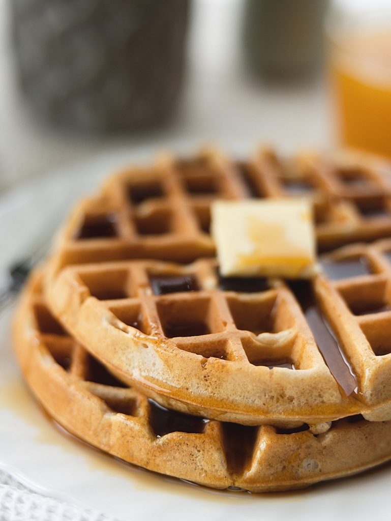 Waffle Recipe | Waffle Recipe Easy | Belgian Waffle Recipe Easy | Easy Homemade Waffles | Waffle Recipe Easy | Fluffy waffles with crispy edges - easy recipe on the Six Clever Sisters blog!