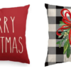 Christmas Pillow Covers | Christmas Pillow Covers 18 x 18 | Amazon Christmas Pillow Covers | Christmas Pillow Covers Amazon | Christmas Pillow Covers Living Rooms | Christmas Home Decor | Christmas Home Decor Ideas | Christmas Home Decor Living Room | Did you know adding a Christmas pillow cover to a pillow you already have is an easy way to add some Christmas decor to your home? Add some cute Christmas decor for cheap with these adorable pillows! #christmas #holiday #home #homedecor #christmas2022 #christmasdecor