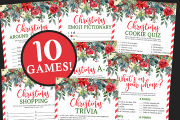 Printable Christmas Games for Parties