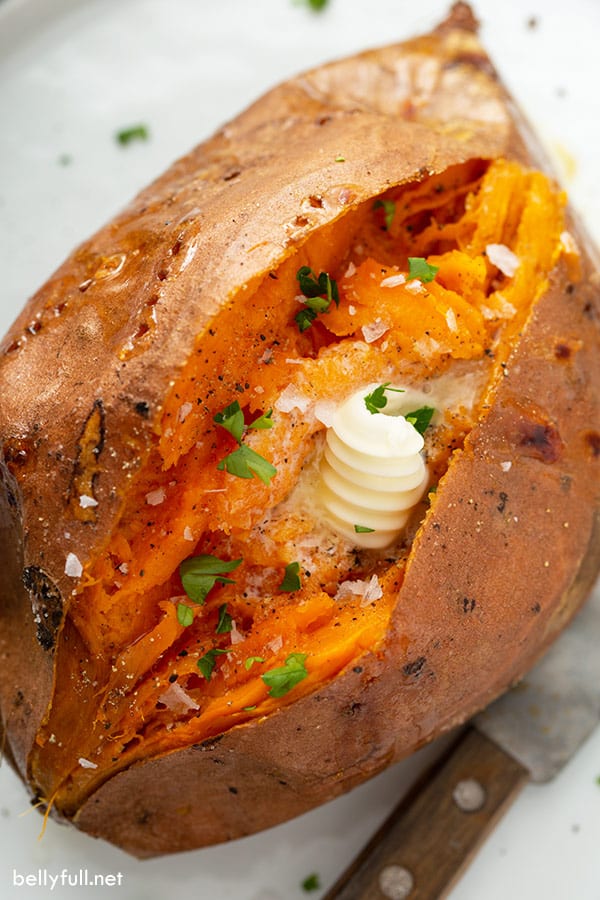 baked sweet potatoes