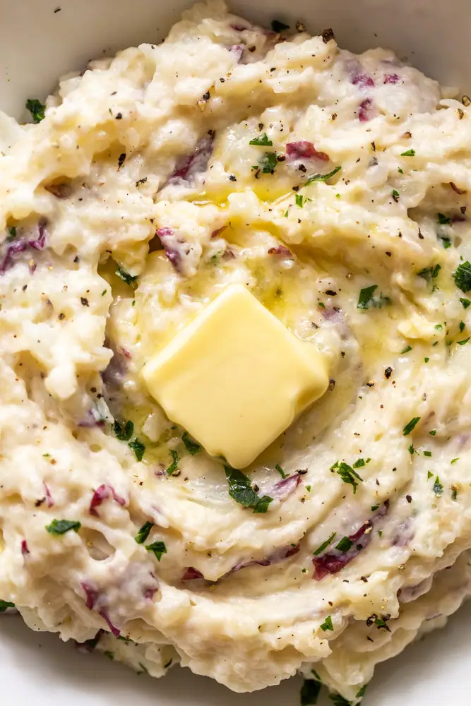 garlic mashed potatoes