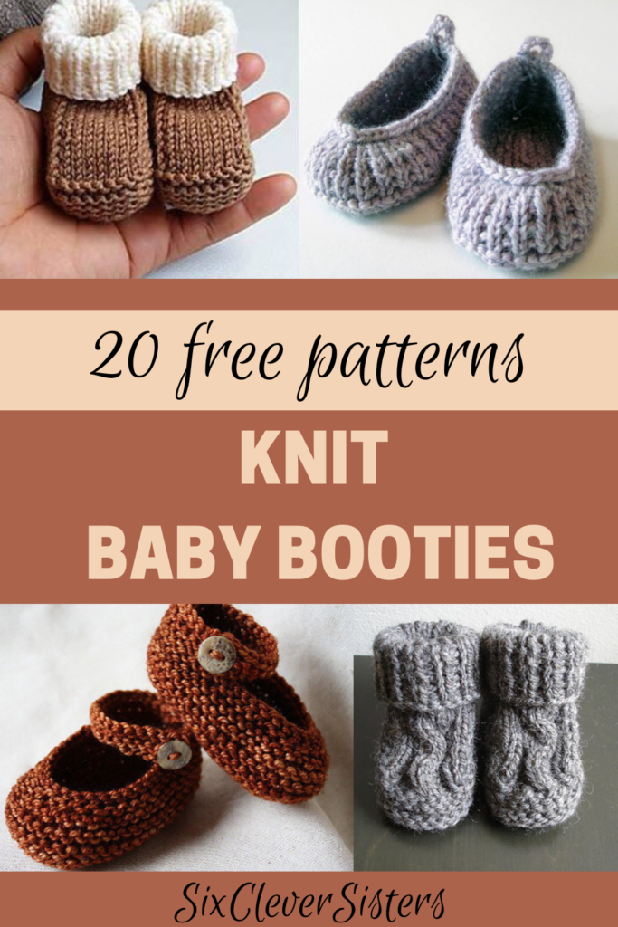 Easy booties knitting pattern best sale