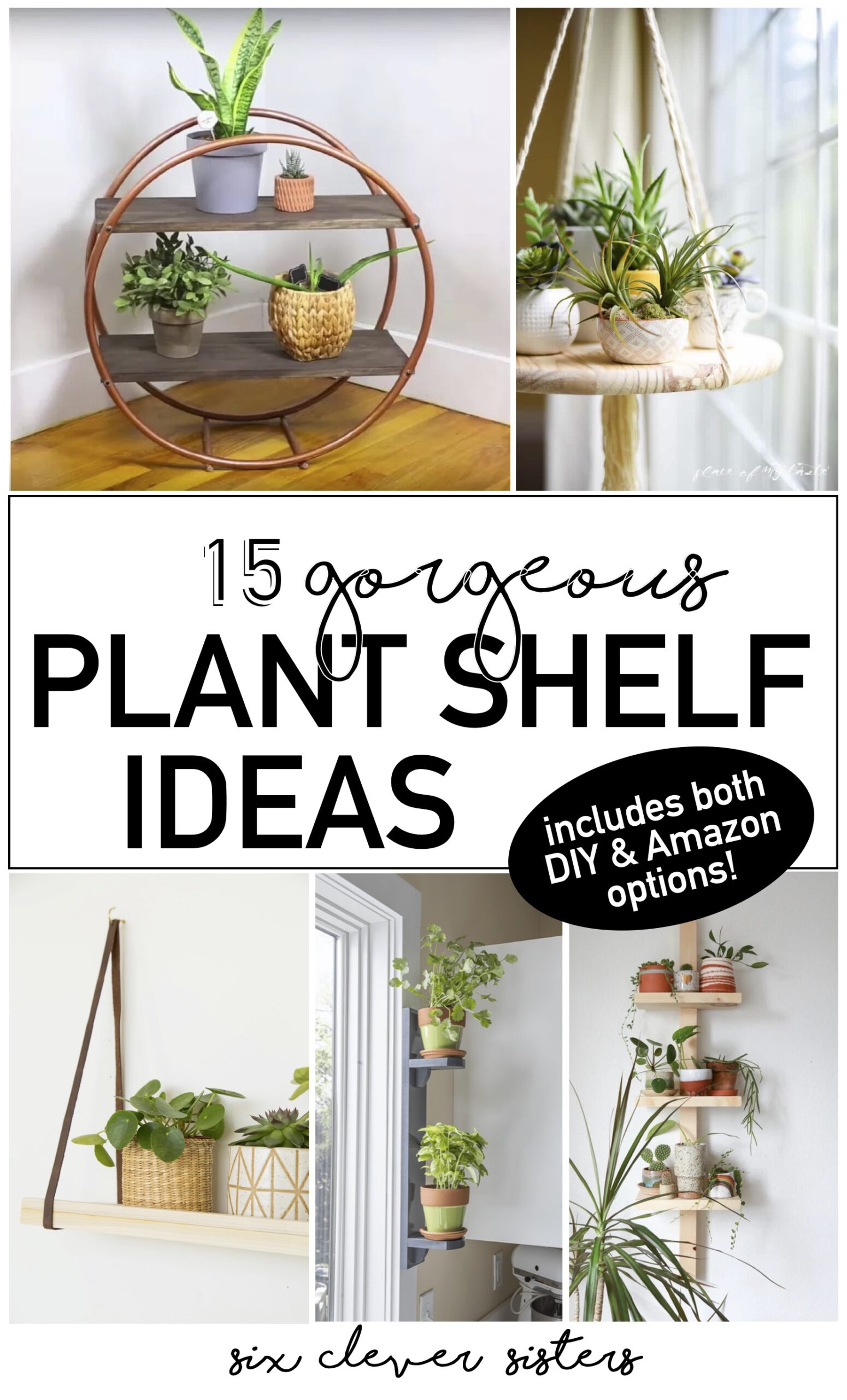 plant shelf ideas