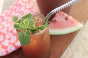 watermelon mint tea