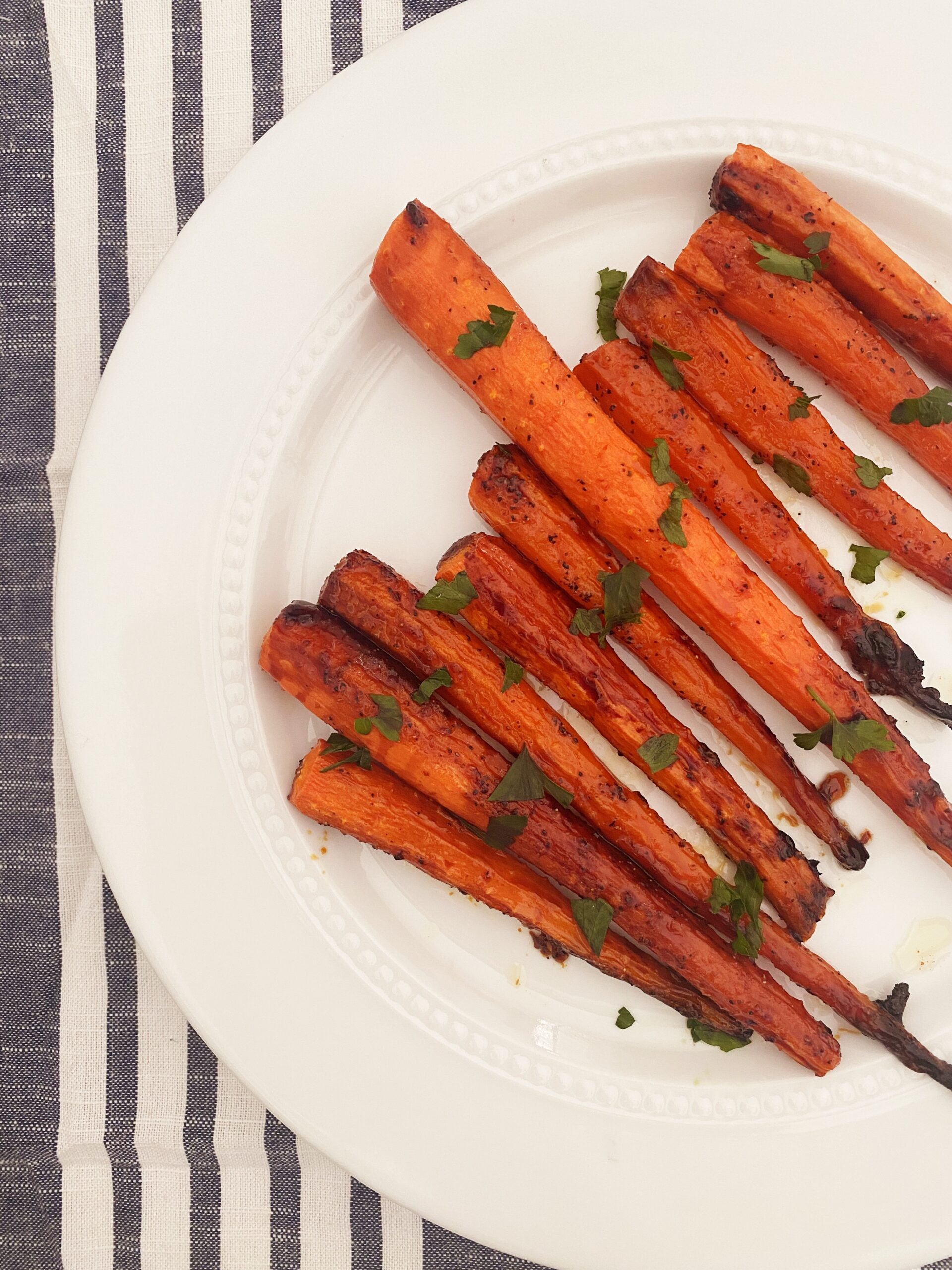 Honey Roasted Carrots - Six Clever Sisters