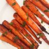 Baked Carrots | Baked Carrots Recipe | Honey Roasted Carrot | Honey Roasted Carrots Recipe | Best Honey Roasted Carrot Recipe | Veggie Side Dishes | Veggie Side Dish Ideas | Looking for a healthy side dish that is simple and easy to make and doesn't require a bunch of ingredients? These carrots are just that! Try these simple baked carrots today! #recipe #recipeoftheday #sidedish #easyrecipe #sides #veggie #vegan