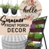 SUMMER FRONT PORCH DECOR