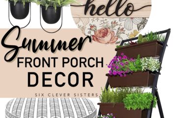 SUMMER FRONT PORCH DECOR