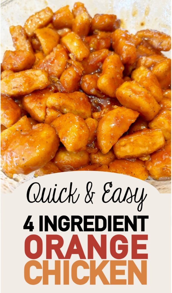 Easy Orange Chicken | Quick dinner | weeknight meal | Copycat Orange Chicken | Copycat Panda Express | Chicken | Kid Friendly meal | Easy Recipe | Six Clever Sisters