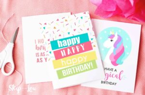 Free Printable Birthday Cards | Free Printable Cards for Her | Free Printable Cards for Him | Free Printable Cards for Kids | Free Printable Birthday Cards Funny | Free Printable Birthday Cards to Color | Are you tired of the same old boring birthday cards you find at the store? Look no further than free printable birthday cards! With a wide variety of designs and styles available online, you can find the perfect card to fit any personality or occasion. #birthday #cards #diy #freeprintable #printables #happybirthday #celebrate