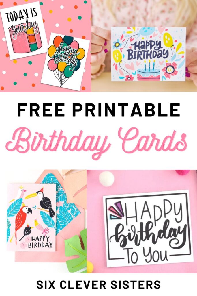 Free Printable Birthday Cards | Free Printable Cards for Her | Free Printable Cards for Him | Free Printable Cards for Kids | Free Printable Birthday Cards Funny | Free Printable Birthday Cards to Color | Are you tired of the same old boring birthday cards you find at the store? Look no further than free printable birthday cards! With a wide variety of designs and styles available online, you can find the perfect card to fit any personality or occasion. #birthday #cards #diy #freeprintable #printables #happybirthday #celebrate