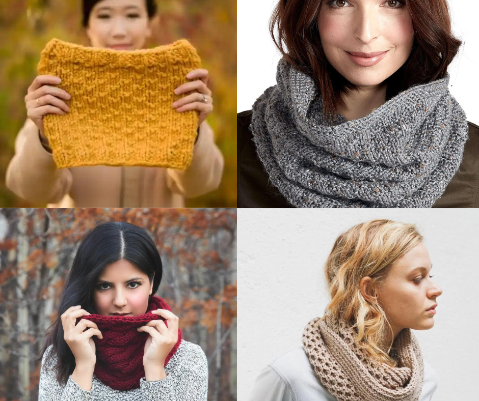 Cowls to Knit | Simple Cowls to Knit | Easy Cowls to Knit | How to Knit a Cowl With Straight Needles | How to Knit a Cowl With Circular Needles | Cowl Knit Free Pattern | Cowl Patterns to Knit | Cowl Knit Pattern | This compilation of cowls to knit are all free patterns. Find the style that best suits you and make this easy cowl in no time! #knit #knitting #pattern #project #yarn #create #diy #easycraft #inspiration