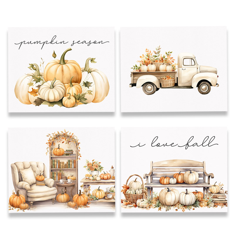 Printable Art for holidays | Holiday Printables | Printable Decor for holidays | Printable decor for fall | Printable decor for winter | Gorgeous fall and winter prints available in several large sizes at Six Clever Sisters!