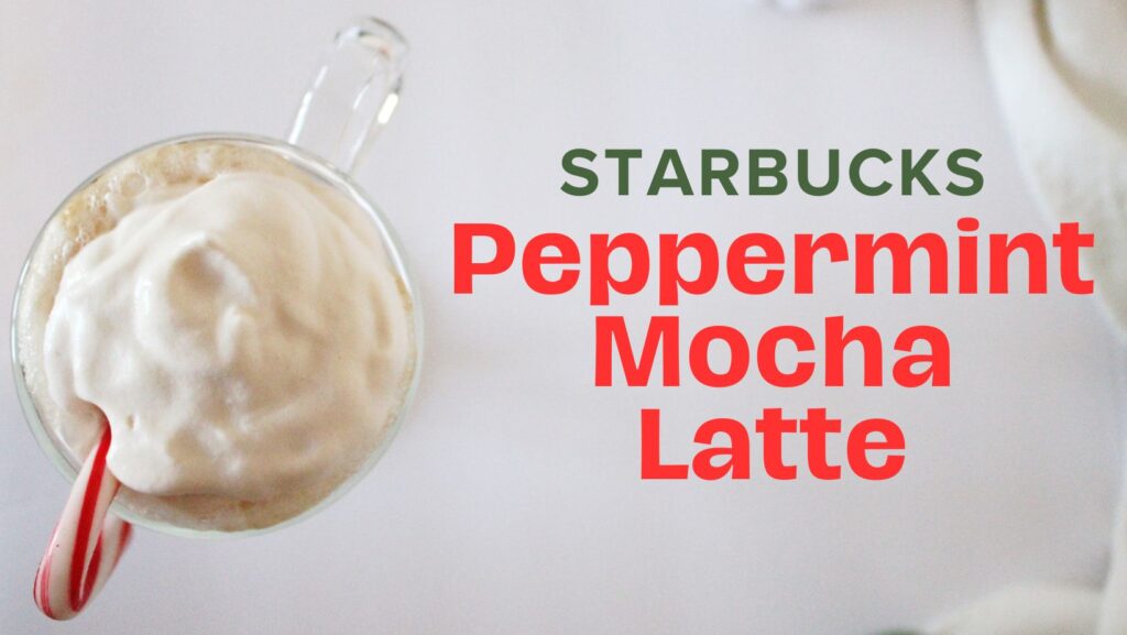 Peppermint Mocha | Copycat Starbucks | Starbucks Drink | Peppermint Latte | Starbucks Peppermint Latte | Mint Mocha Latte | Starbucks Recipe | Copycat Recipes | Make your own Peppermint Mocha Lattes at home this season with these easy syrup recipe at SixCleverSisters.com