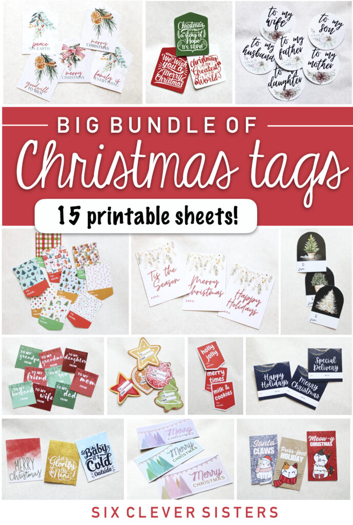 printable Christmas tags