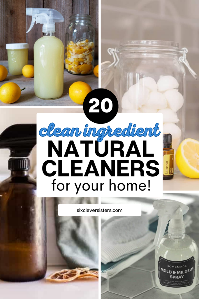 DIY Natural Cleaners | Clean Ingredient Spray | Natural Cleaning Supplies