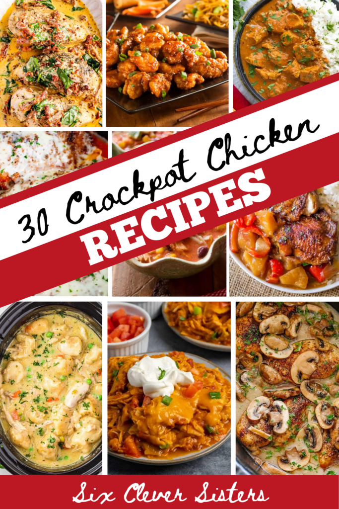 Crockpot Chicken Recipe | Crockpot Chicken Recipes Easy | Easy Crockpot Chicken Recipe | Best Crockpot Chicken Recipe | Slow Cooker Chicken Recipes Easy | Easy Slow Cooker Chicken Recipe | Here you will find loads of great crockpot chicken recipes that you will want to make! They're such great tasty crockpot chicken recipes to get dinner on the table with the ease of having the crockpot do the work! #crockpot #chicken #slowcooker #chickenrecipe #chickenrecipes #easyrecipes #recipeoftheday