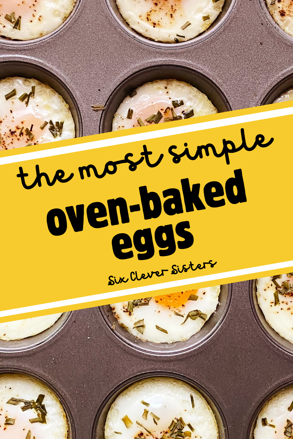 Oven Baked Eggs | How to Bake Eggs in a Muffin Tin | Oven Baked Eggs Recipe in Muffin Tin | Oven Baked Eggs in a Muffin Tin | Baked Over Easy Eggs in Muffin Tin | Cook Eggs in Muffin Tin in Oven | Looking to meal prep? These oven baked eggs are super simple. Make both soft-boiled and hard-boiled eggs; the secret is how long you bake them! #eggs #mealprep #howto #breakfast #makeahead #recipe #eggrecipes