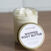 Whipped Body Butter with label template