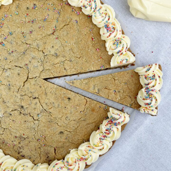 Chocolate Chip Cookie Cake