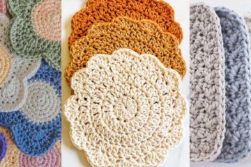 crochet coasters free pattern