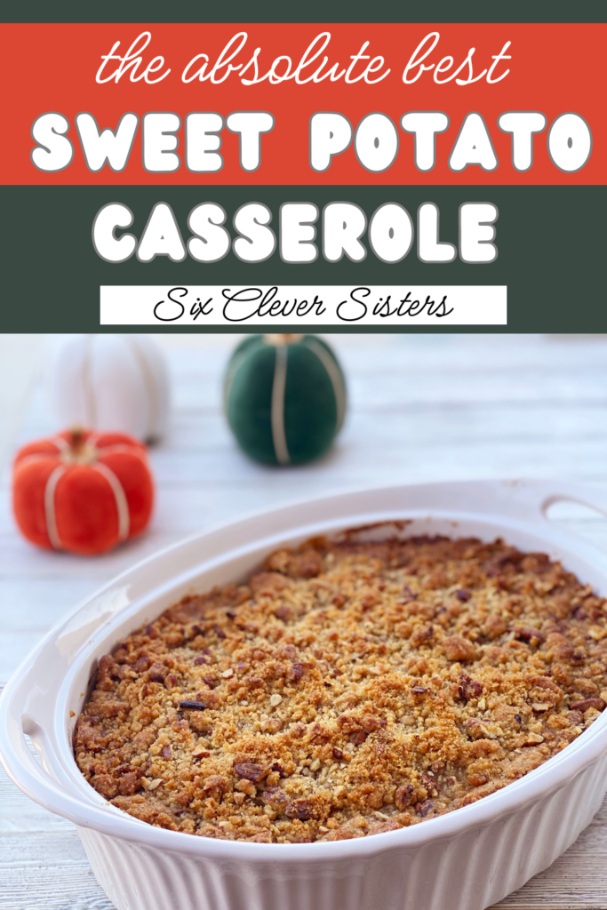 Sweet Potato Casserole | Easy Sweet Potato Casserole Recipe | Best Sweet Potato Casserole Recipe | How to Make Sweet Potato Casserole | Old Fashioned Sweet Potato Casserole | Sweet Potato Casserole Ahead of Time | This delicious sweet potato casserole is a family favorite recipe we all enjoy. It's the ultimate comfort food! Try this recipe for a delicious side! #recipe #recipeoftheday #potato #thanksgiving #comfortfood #easyrecipe