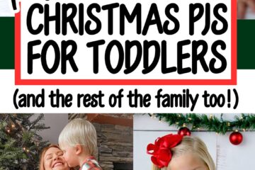 personalized Christmas pjs for toddlers