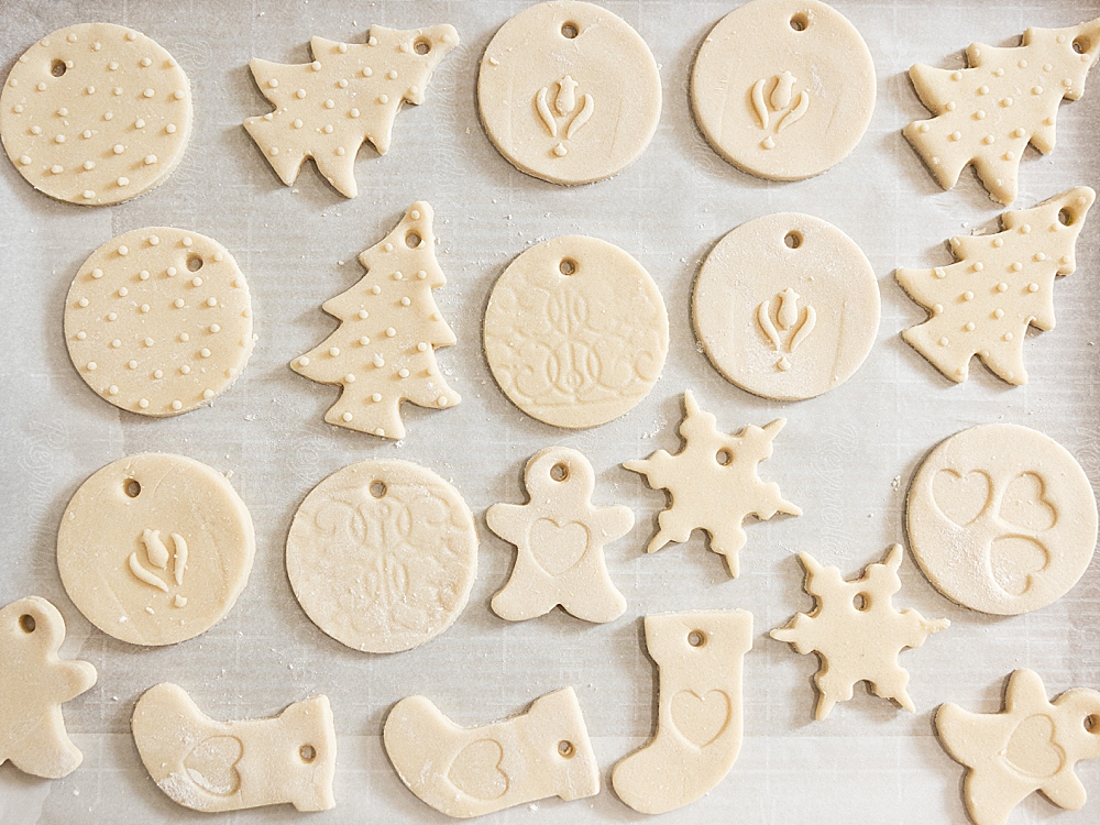 Beautiful Salt Dough Ornaments | Salt Dough Christmas Ornaments | Best Salt Dough Ornament Recipe | Best Salt Dough Christmas Ornaments | Salt Dough Ornament Ideas | Easy Recipe and instructions on the Six Clever Sisters blog!