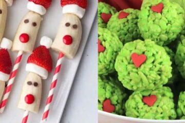 Toddler Christmas party snacks