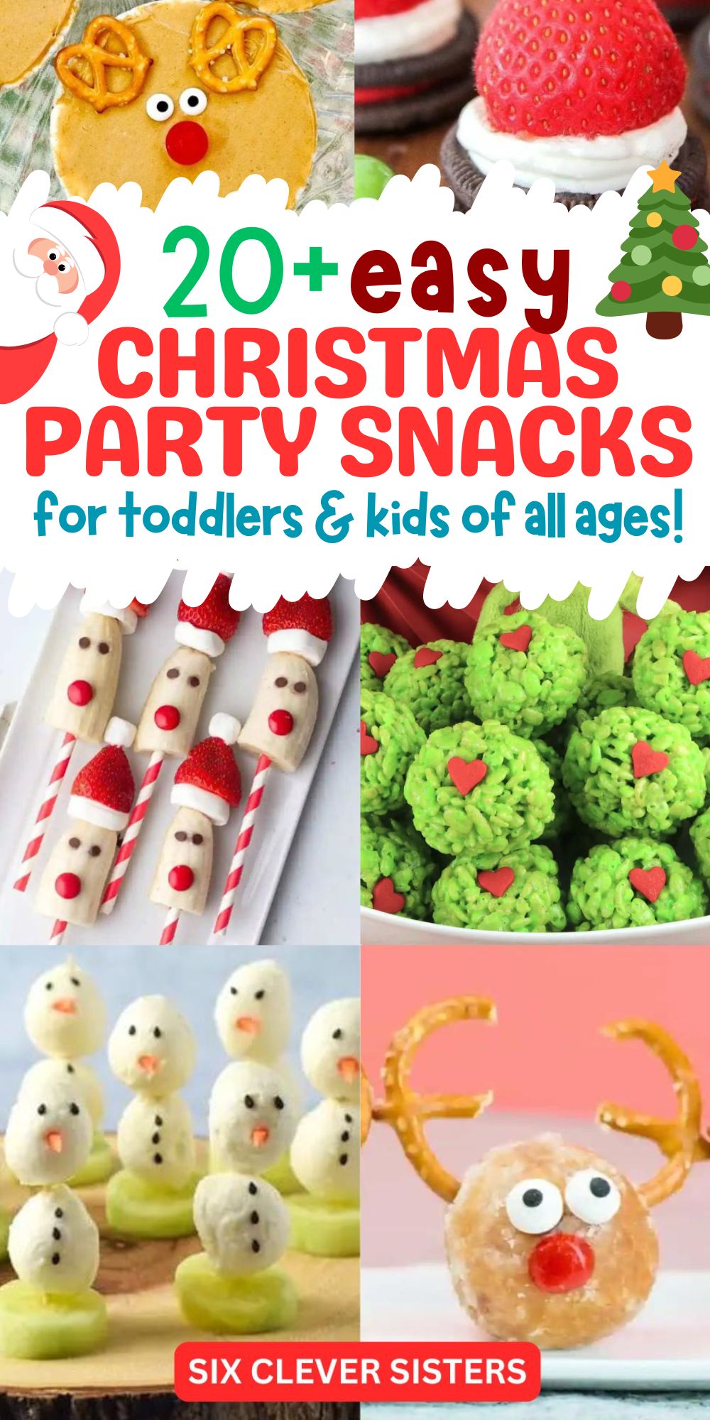 Toddler Christmas party snacks 