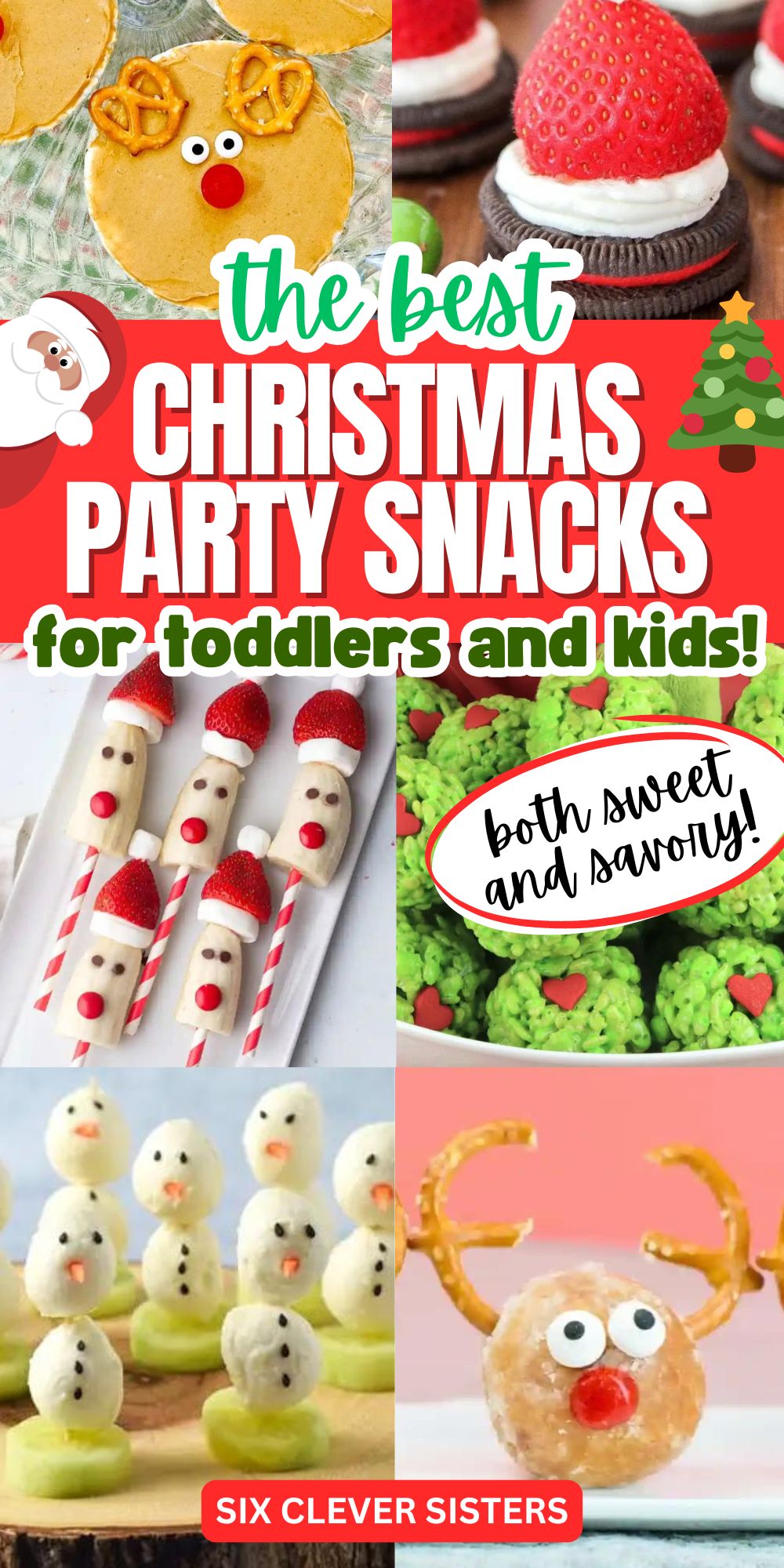 Healthy Christmas snacks and festive treats for the holiday season | food for Christmas parties for kids of all ages