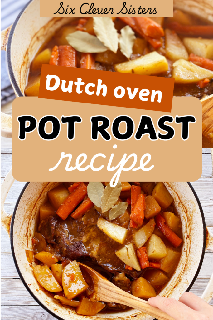 Old Fashioned Pot Roast Recipe | Dutch Oven Roast | Dutch Oven Roast Recipe | Dutch Oven Roast Beef Recipes | Roast in the Dutch Oven | How To Cook a Roast in the Dutch Oven | Can You Cook a Roast in a Dutch Oven | Easy Dutch Oven Pot Roast | Dutch Oven Roast Beef | Best Dutch Oven Pot Roast | Learn just how easy it is to make a roast in the Dutch oven. You'll get tender, flavorful juicy meat every time! It's what's for dinner! #dinner #dinnerideas #roast #easyrecipe