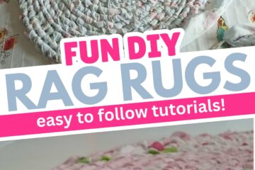 DIY Rag RUg | Easy Rug Tutorials | DIY crafting | DIY home | Home Decor | Farmhouse | Homemaking | Six Clever Sisters