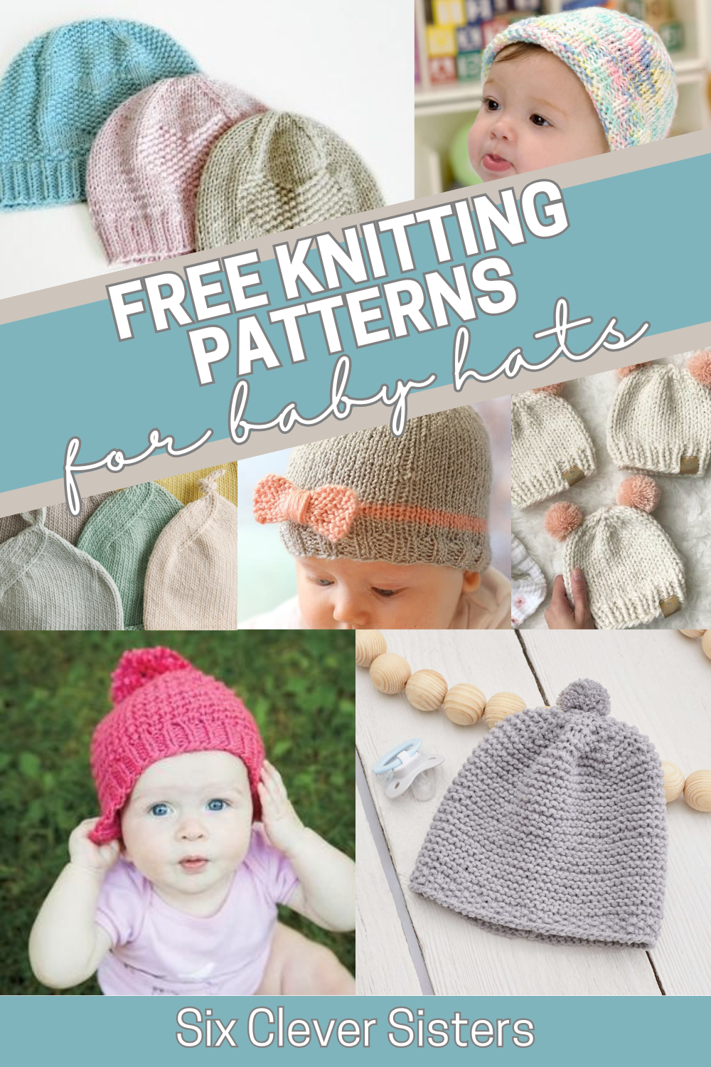 Printable Free Knitting Patterns for Baby Hats | Free Printable Knitted Baby Hat Patterns | Free Knitting Hat Patterns for Babies | Easy Free Knit Baby Hat Pattern | Free Infant Knitting Hat Patterns | Knitting Patterns for Baby Hats Free | Free Knitting Patterns for Infant Hats | Newborn Baby Knit Hat Pattern Free | Looking for a free pattern for a baby hat? This compilation of free knitting patterns is a great variety of hat patterns in a variety of sizes and skill levels. #knitting #knit #yarn #pattern #crafts #freepattern