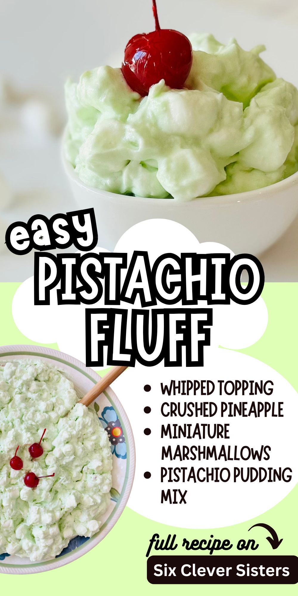 PISTACHIO FLUFF RECIPE