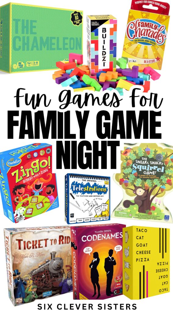 Fun Games for Family Game Night 