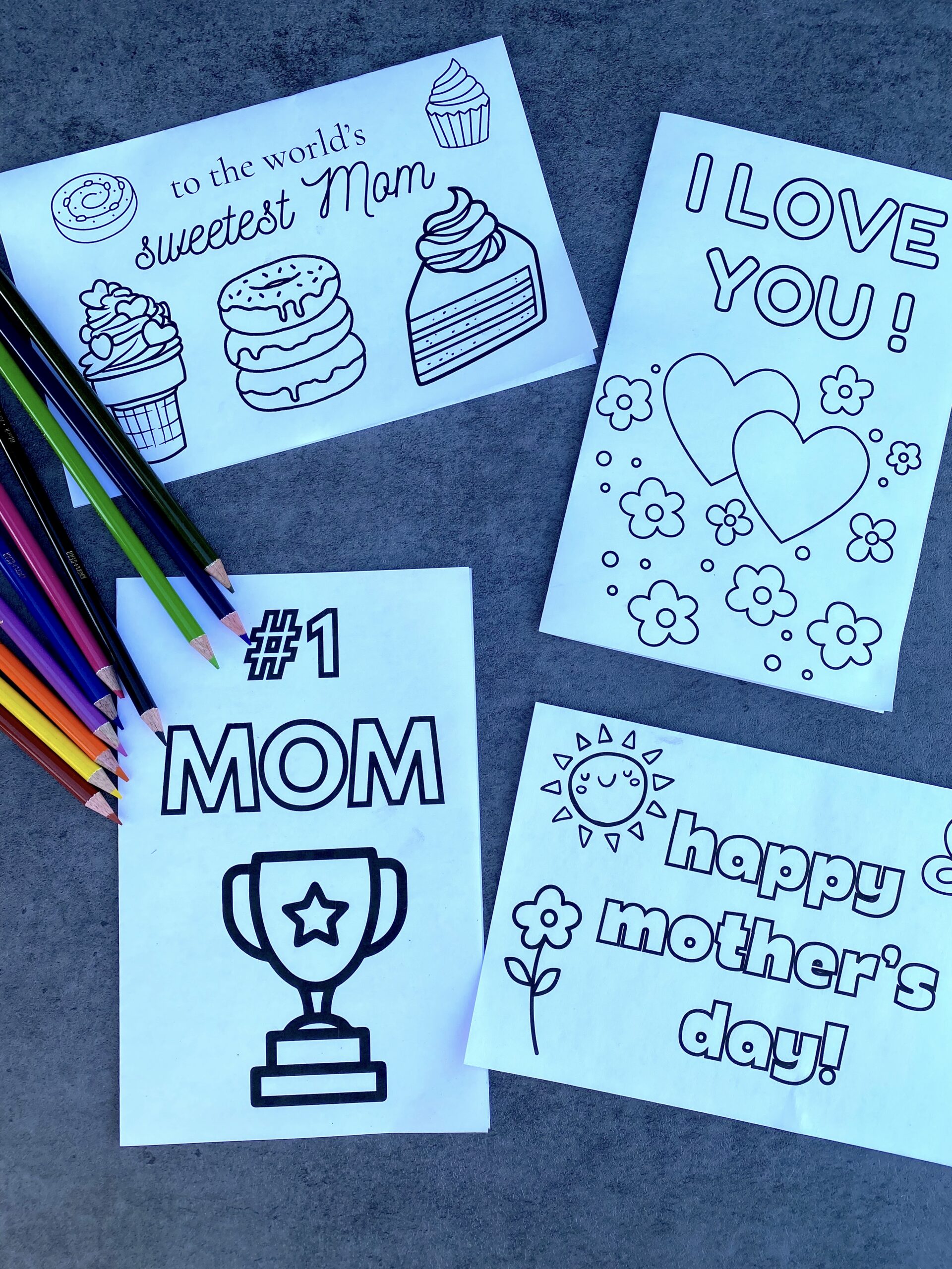 Mothers Day Card Printable | Happy Mothers Day Card Printable | Happy Mothers Day Card Printable Free | Free Printable | Free Printable Mothers Day Card | Free Printable Mothers Day Cards To Color PDF | Free Printable Mother's Day Cards For Kids To Color | Looking for free printable Mothers Day cards for kids to color? This list of free printable cards for Mom are the best ones out there for kids to color for mom. Grab some crayons or colored pencils and get coloring! #kids #mothersday #mom #freeprintable #printables #activitiesforkids #craft